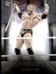 Triple H Wrestling Cards 2021 Topps WWE Undisputed Grand Slam Champions Prices