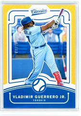 Vladimir Guerrero Jr. [Gold] Baseball Cards 2021 Panini Chronicles Classics Prices