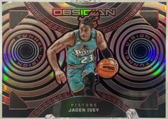 Jaden Ivey [Red] #16 Basketball Cards 2022 Panini Obsidian Tunnel Vision Prices