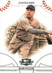 Bob Feller #22 Baseball Cards 2008 Donruss Threads Prices