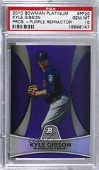 Kyle Gibson [Purple Refractor] #PP20 Baseball Cards 2010 Bowman Platinum Prospects Prices