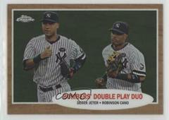 Derek Jeter, Robinson Cano #C102 Baseball Cards 2011 Topps Heritage Chrome Prices