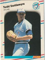 Todd Stottlemyre #U-68 Baseball Cards 1988 Fleer Update Prices
