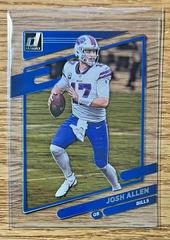 Josh Allen #5 Football Cards 2021 Panini Clearly Donruss Prices