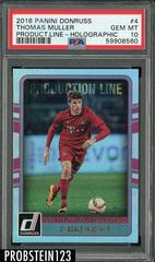Thomas Muller [Holographic] Soccer Cards 2016 Panini Donruss Production Line Prices
