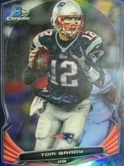 Tom Brady [Bubbles Refractor] #28 Football Cards 2014 Bowman Chrome Prices