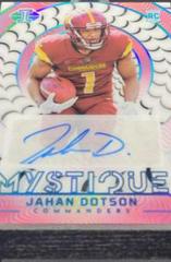 Jahan Dotson [Autograph Pink] Football Cards 2022 Panini Illusions Mystique Prices