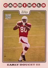 Early Doucet lll #368 Football Cards 2008 Topps Prices