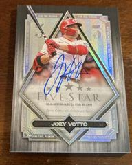 Joey Votto #FTP-JV Baseball Cards 2022 Topps Five Star Tool Phenom Autographs Prices