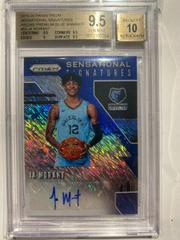 JA Morant [Blue Shimmer] #SS-JMT Basketball Cards 2019 Panini Prizm Sensational Signatures Prices