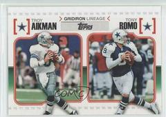 Tony Romo, Troy Aikman Football Cards 2010 Topps Gridiron Lineage Prices