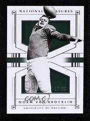 Norm Van Brocklin Football Cards 2016 Panini National Treasures Collegiate Prices