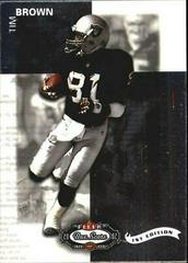 Tim Brown [First Edition] #4 Football Cards 2002 Fleer Box Score Prices