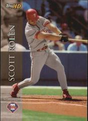 Scott Rolen #59 Baseball Cards 2000 Topps H.D Prices