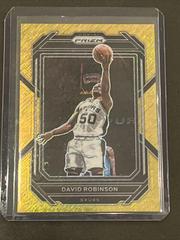 David Robinson [Gold Shimmer] Basketball Cards 2022 Panini Prizm Prices