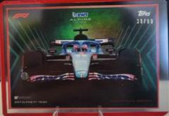BWT Alpine F1 Team [Teal] Racing Cards 2022 Topps Lights Out Formula 1 Prices