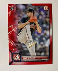 Kyle Muller [Red] #62 Baseball Cards 2022 Bowman Prices
