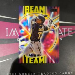 CJ Abrams [Black] #BT-9 Baseball Cards 2022 Stadium Club Beam Team Prices