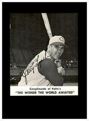 Jerry Lynch Baseball Cards 1961 Kahn's Wieners Prices
