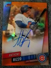 Anthony Rizzo Baseball Cards 2019 Topps Finest Autographs Prices