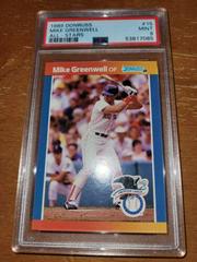 Mike Greenwell #15 Baseball Cards 1989 Donruss All Stars Prices