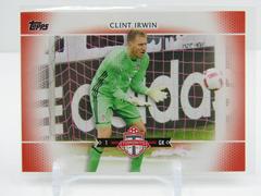 Clint Irwin [Red] Soccer Cards 2017 Topps MLS Prices