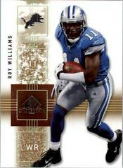 Roy Williams #34 Football Cards 2007 SP Chirography Prices