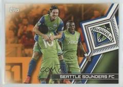 Seattle Sounders FC [Orange] Soccer Cards 2018 Topps MLS Prices
