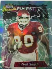 Neil Smith [Refractor] #7 Football Cards 1995 Topps Finest Prices
