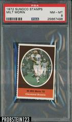 Milt Morin Football Cards 1972 Sunoco Stamps Prices
