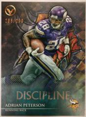 Adrian Peterson [Discipline] Football Cards 2014 Topps Valor Prices