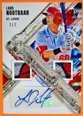 Lars Nootbaar [Red] #DKS-LN Baseball Cards 2022 Panini Diamond Kings DK Signatures Prices