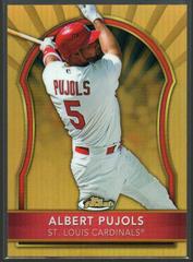 Albert Pujols [Gold Refractor] Baseball Cards 2011 Finest Prices