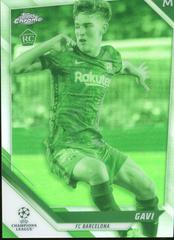 Gavi [Night Vision Refractor] #25 Soccer Cards 2021 Topps Chrome UEFA Champions League Prices
