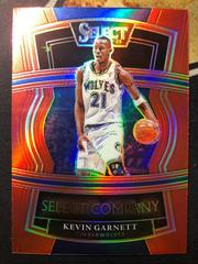 Kevin Garnett [Red Prizm] Basketball Cards 2021 Panini Select Company Prices