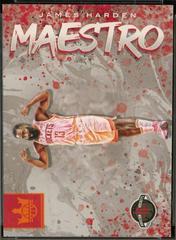 James Harden [Citrine] Basketball Cards 2019 Panini Court Kings Maestros Prices