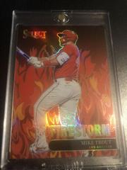 Mike Trout Baseball Cards 2022 Panini Select Firestorm Prices