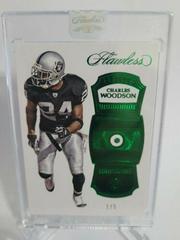 Charles Woodson [Emerald] #126 Football Cards 2017 Panini Flawless Prices