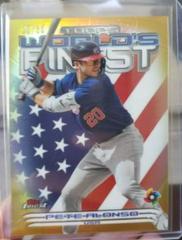 Pete Alonso [Gold] Baseball Cards 2023 Topps Finest 2000 World's Prices