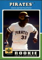 Dave Parker Baseball Cards 2001 Upper Deck Decade 1970's Prices