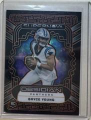 Bryce Young [Orange Electric Etch] #2 Football Cards 2023 Panini Obsidian Supernova Prices