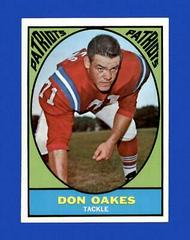 Don Oakes #8 Football Cards 1967 Topps Prices