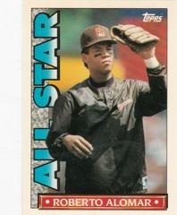 Roberto Alomar #35 Baseball Cards 1990 Topps TV All Stars Prices