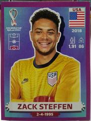 Zack Steffen Soccer Cards 2022 Panini World Cup Qatar Stickers Prices