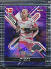 Angelino [Purple Wave] Soccer Cards 2021 Topps Finest Bundesliga Autographs Prices