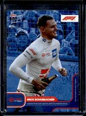 Mick Schumacher [Blue] #35 Racing Cards 2022 Topps Now Formula 1 Prices