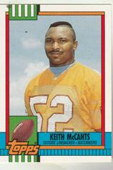 Keith McCants #106T Football Cards 1990 Topps Traded Prices