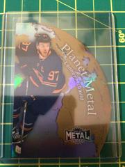 Connor McDavid [Gold] Hockey Cards 2021 Skybox Metal Universe Planet Prices