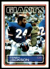 Terry Jackson #127 Football Cards 1983 Topps Prices