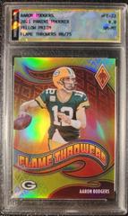Aaron Rodgers Football Cards 2021 Panini Phoenix Flame Throwers Prices